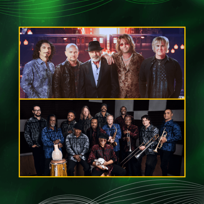 EARTH, WIND & FIRE and CHICAGO в Израиле